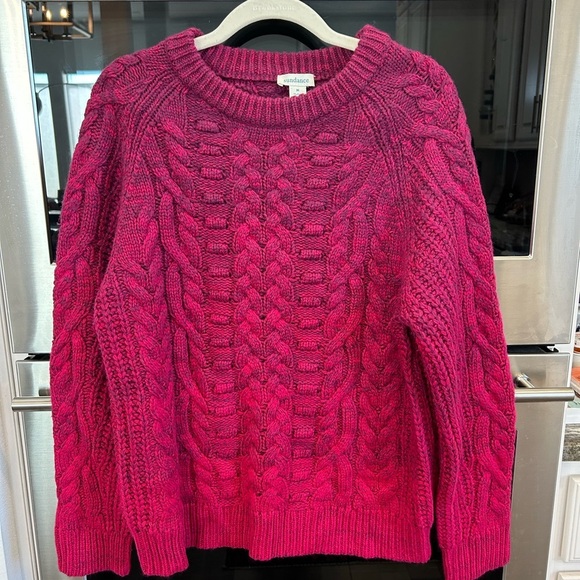 Sundance Sweaters - Sundance ombre Cable Knit Sweater like new size M EUC